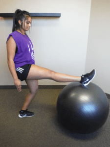 Standing hamstring stretch